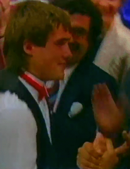 Tony 'Plugger' Lockett winning the 1987 Brownlow Medal