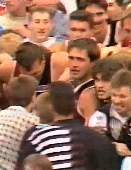 Tony 'Plugger' Lockett 1989 vs Carlton Blues