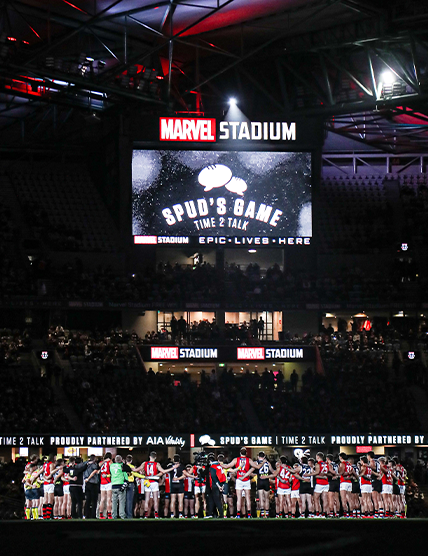 Spud's Game - Marvel Stadium