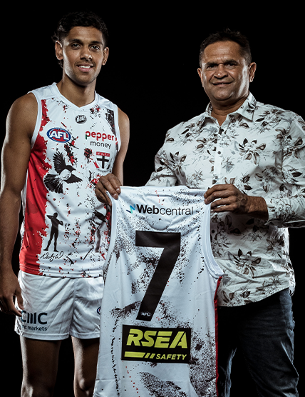 St Kilda Football Club's 2022 Indigenous Guernsey