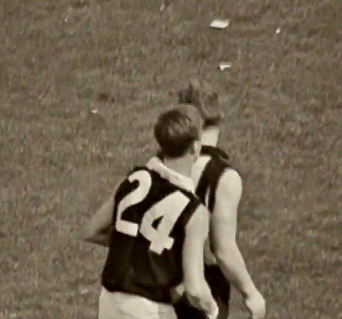 John Bingley During the 1966 VFL Season