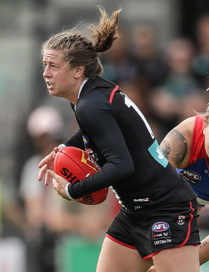 St Kilda Football Club's Nat Exon